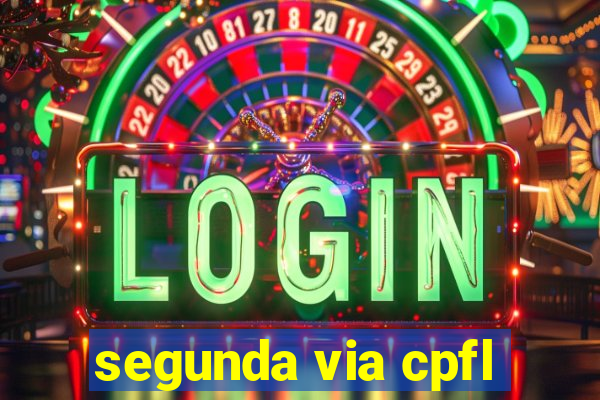 segunda via cpfl